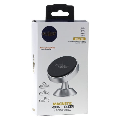 Magnetic Car Phone Holder – 360° Rotation, Strong Grip & Easy Mount