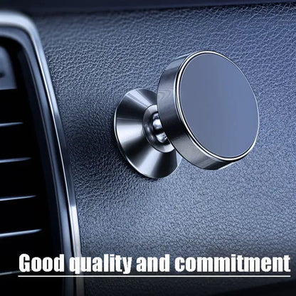 Magnetic Car Phone Holder – 360° Rotation, Strong Grip & Easy Mount