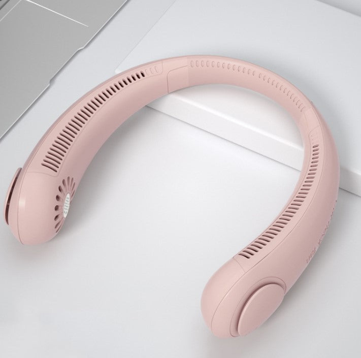 Portable Hanging Neck Fan – Rechargeable, Hands-Free Cooling Anywhere